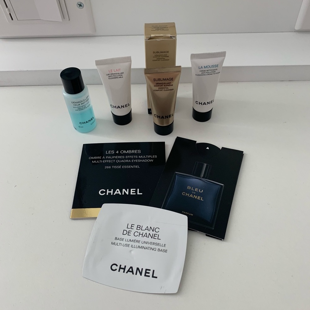 Chanel skincare samples